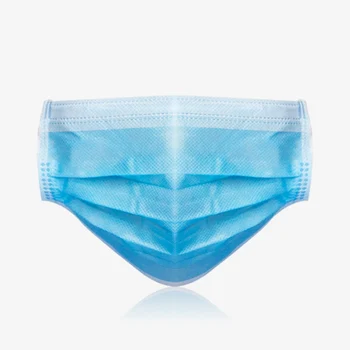 

Nonwove Protective Adult Masks Fast Shipping 50/100/200Pcs Disposable Medical Mask 3 Layers Filter Breathable Mask