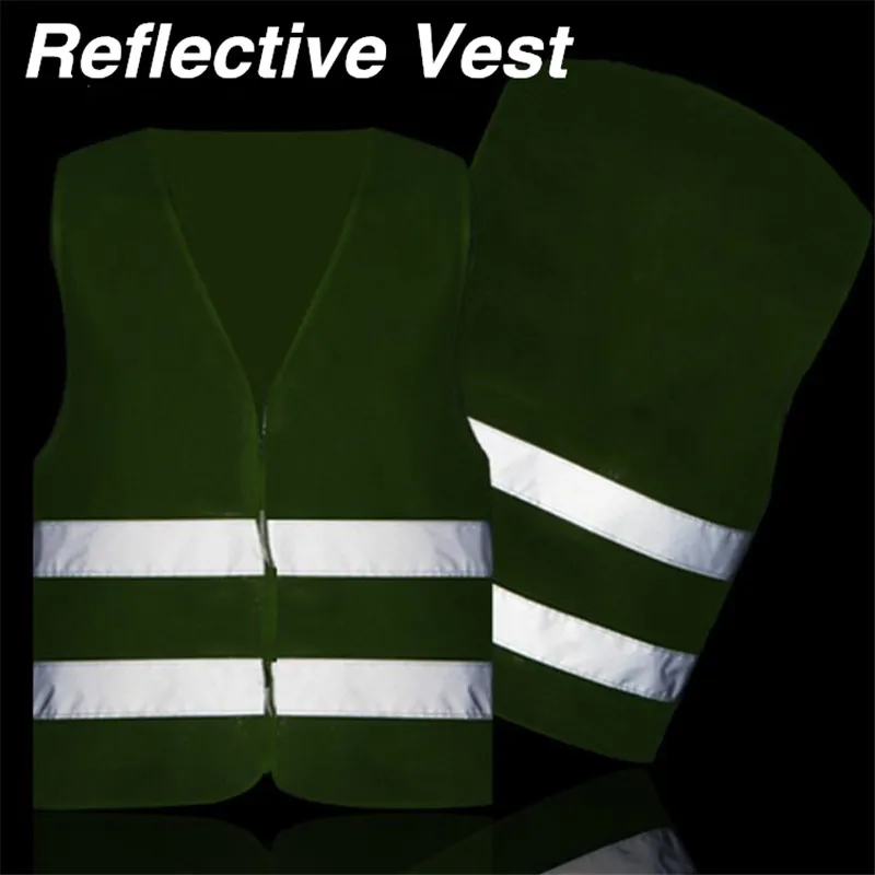 Universal High Visibility Reflective Clothing Unisex Men Women Safety Vest Working Clothes Fit For Running Cycling Dropshipping