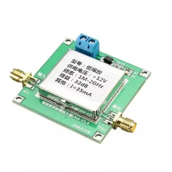 

0.01-2000MHz 32dB Gain RF Broadband Amplifier Board Low Noise Amplifier LNA Amplifier Board LNA Power Amp Module