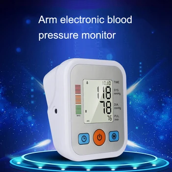 

Digital Blood Pressure Monitor Sphygmomanometerupper Arm Tonometer Portable Blood Pressure Meter With Voice CE Certification