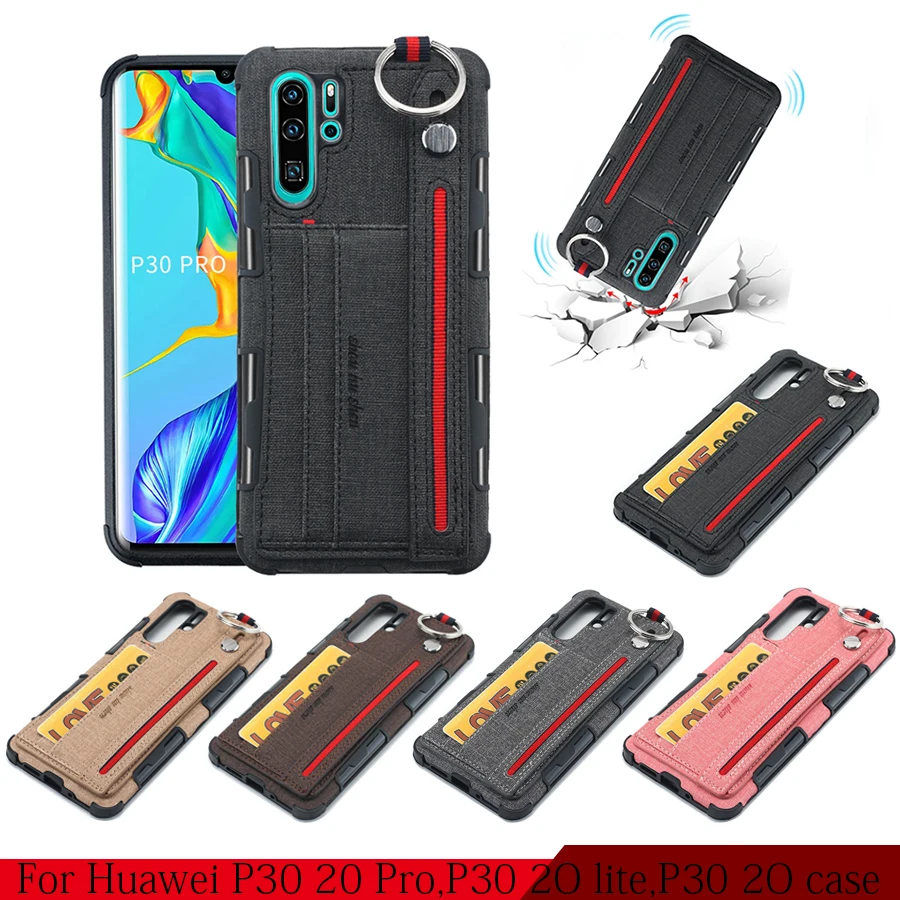 Для huawei P30 20 pro lite TPU задняя ткань прочная защитная войлочная ткань чехол для huawei P30 P20 pro P20 p30 lite чехол для карт