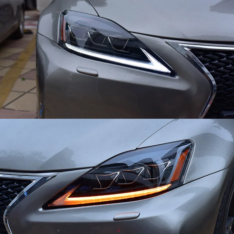 Светодиодный головной светильник в сборе для Lexus IS250 300 350 2006 2012 все светодиодный