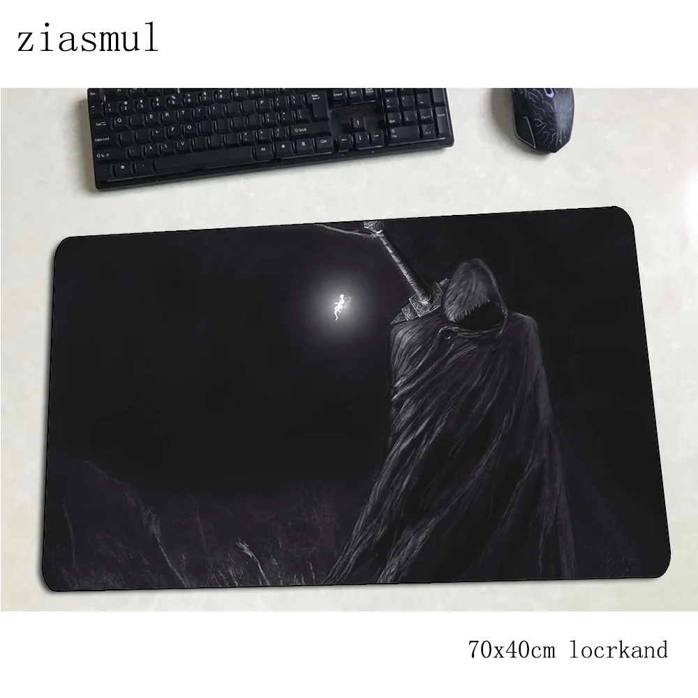 Berserk геймерский коврик для мыши Большой 70x40 см игровой коврик для мыши дешевый ноутбук pc аксессуары ноутбук padmouse эргономичный коврик