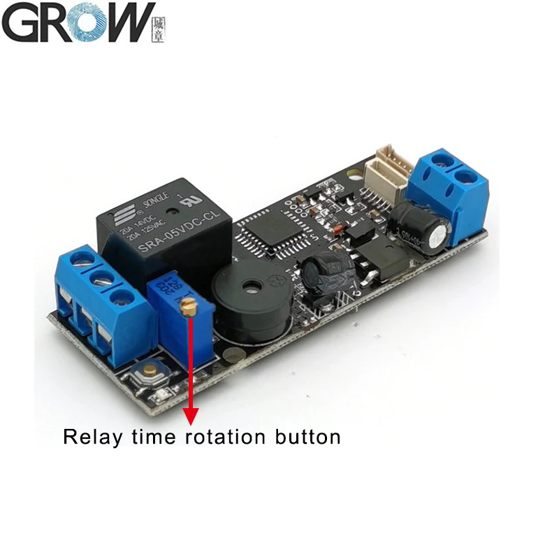 GROW K202+ R502 DC12V Низкое энергопотребление Распознавание отпечатков пальцев система контроля доступа+ R502 емкостный датчик отпечатков пальцев