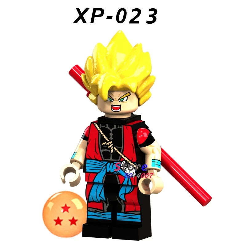 Один строительный конструктор Dragon Ball Z Goku Gotenks Torankusu Tien Shinhan Android 18 лазурит Коллекция игрушек для детей - Цвет: XP023