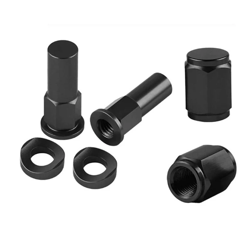 Dirt Bike Rim Lock Nuts Bolts Spacer Motocross Valve Cap For Yamaha YZ 125 250 250F 450F WR250R WR450R WR250F WR450F YZ125 YZ250