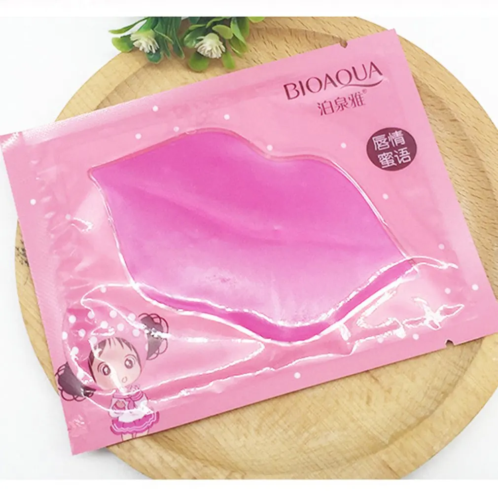 New Crystal Collagen Lip Mask Pads Moisture Essence Anti Ageing Wrinkle Patch Pad Gel lip balm 1 New Crystal Collagen Lip Mask Pads Moisture Essence Anti Ageing Wrinkle Patch Pad Gel lip balm 3