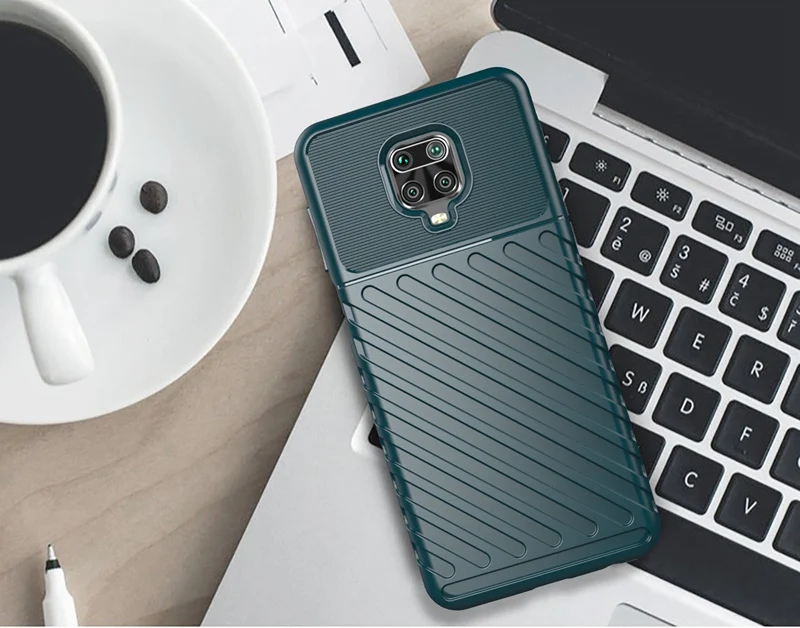 For Xiaomi Redmi Note 9S Case Cover Military Heavy Duty TPU Bumper 9 S Silicone | Мобильные телефоны и аксессуары