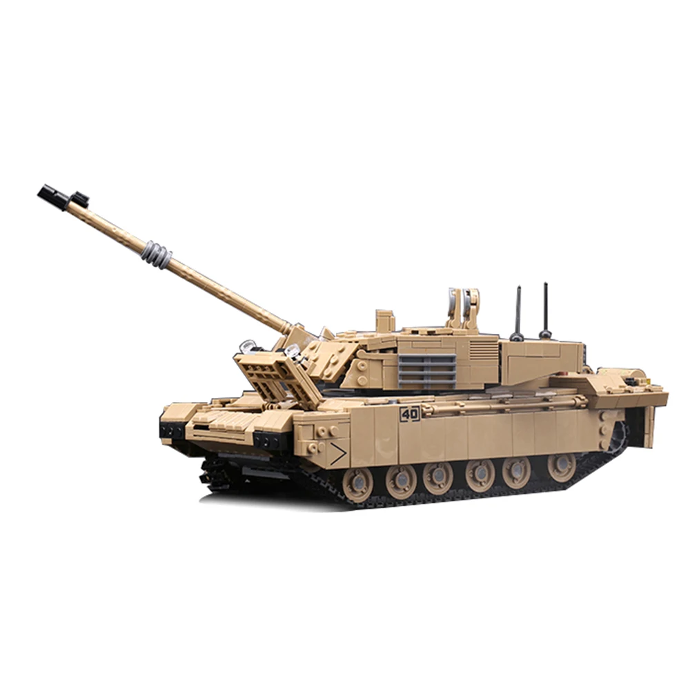 

Новая Военная серия XINGBAO 06033, 1441 шт., основной боевой танк Challenger 2, набор строительных блоков, кирпичи, модель танка, строительные комплекты