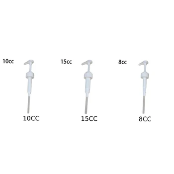 

Portable Empty Spray Bottles Plastic Syrup Pump White Bottle Dispenser Replacement Accessory All-purpose Bottle Container