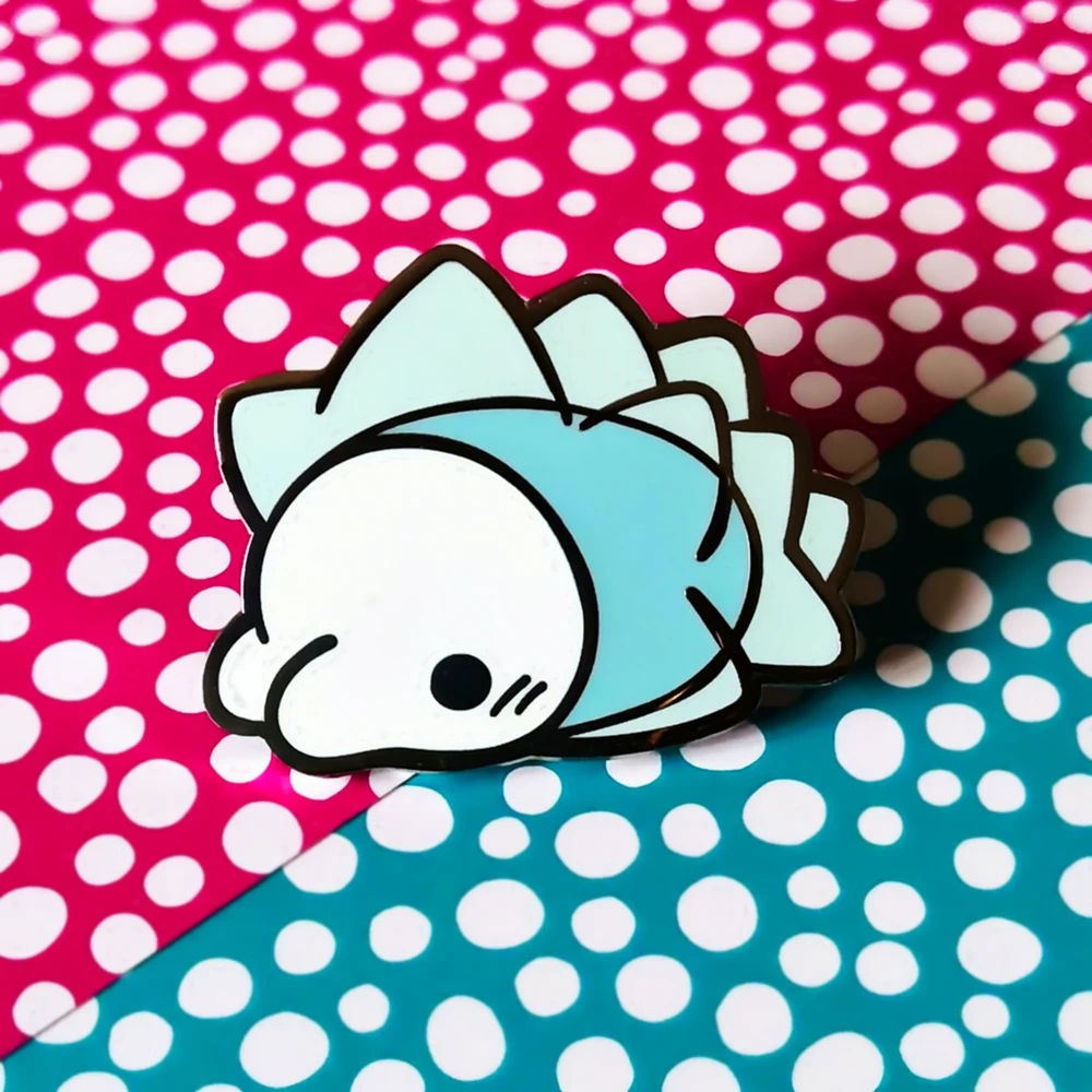 Kawaii Elves Snom Hard Enamel Pin Fashion Cartoon Animal Brooch Pokemons Video Games Fans Collect Badge Jewelry Unique Gift