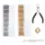 DIY Jewelry Accessories Kit Set 3/4/5/6/7/8/10 мм Открытые Прыжковые Кольца/Застежка-Омар/Крючки Для Сережек Для DIY Jewelry Making Supplies