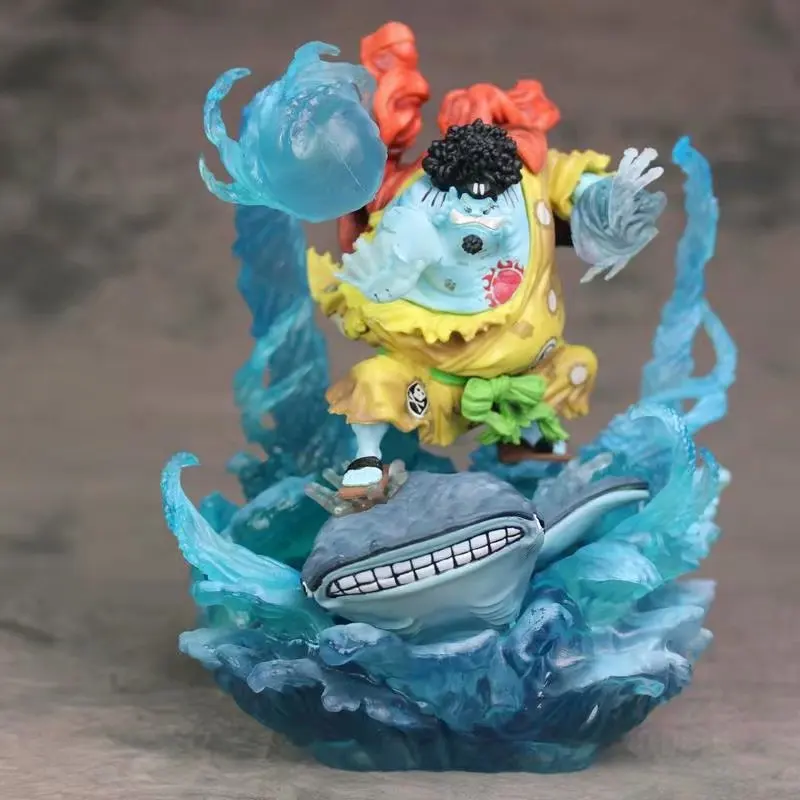 

One Piece Qualified Statue GK Battle Damage Jinhei Luffy Battle Seven Wu Hai Edition Deluxe Boxed Garage Kit Model