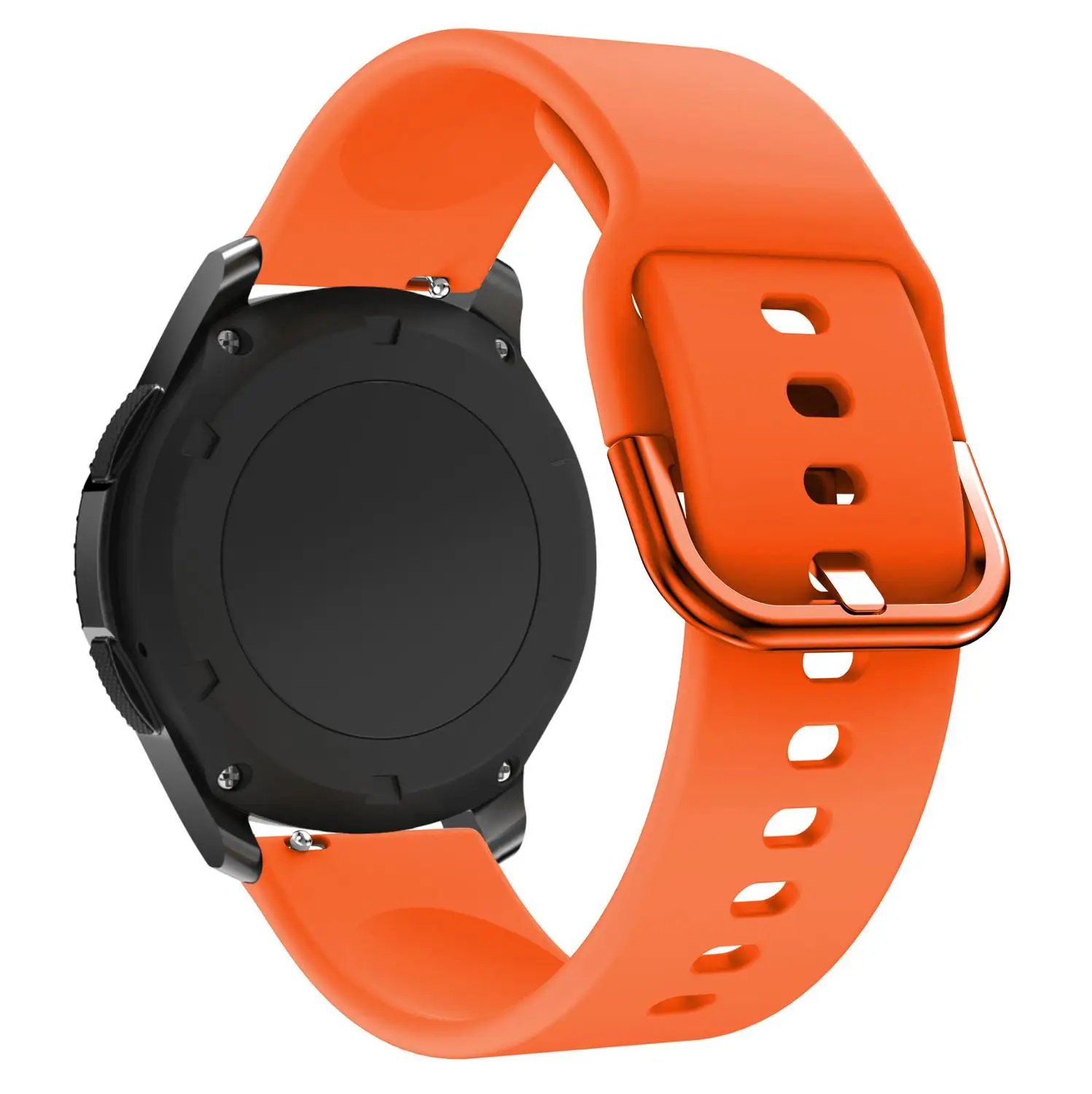 Силиконовый ремешок 22 мм 20 мм для samsung Galaxy 46 мм 42 мм gear S3 S2 Active 2 ремешок для Huami Amazfit GTR GTS Bip huawei Watch GT 2