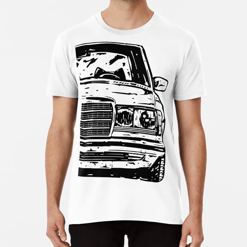 W123 &amp quot OLS Футболка w123 w 123 подарок enthusiast тюнинг lover mercedes | Мужская одежда
