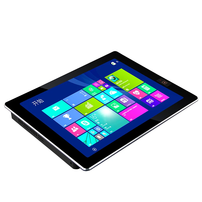 1" безвентиляторный планшетный ПК i5-5200U cpu 1024*768 Встроенный 4 Гб ddr3+ 8 Гб+ 128 Гб SSD промышленный безвентиляторный мини-ПК с системой 2* LAN W10