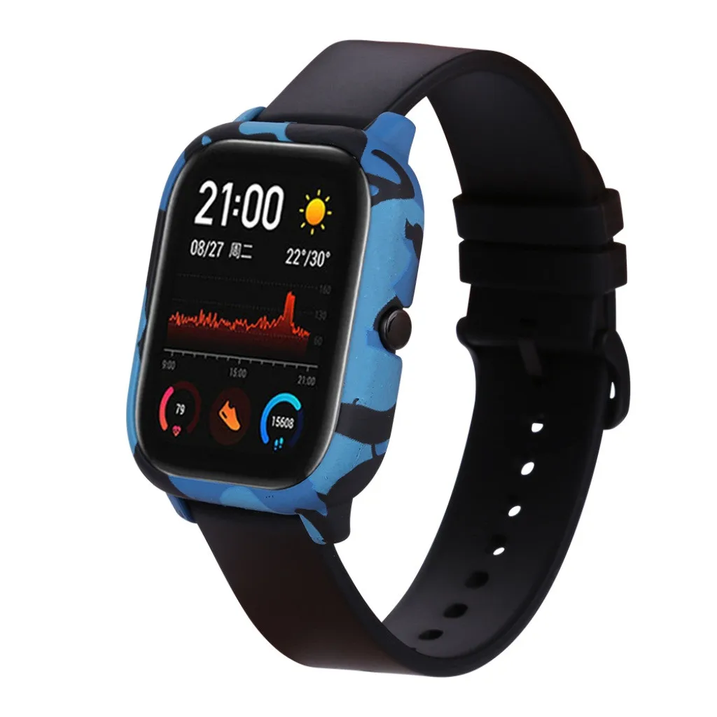 Окрашенный чехол из поликарбоната для Xiaomi Huami Amazfit GTS протектор для часов чехол замена защитная крышка оболочка Спорт Смарт Wacth 19Nov