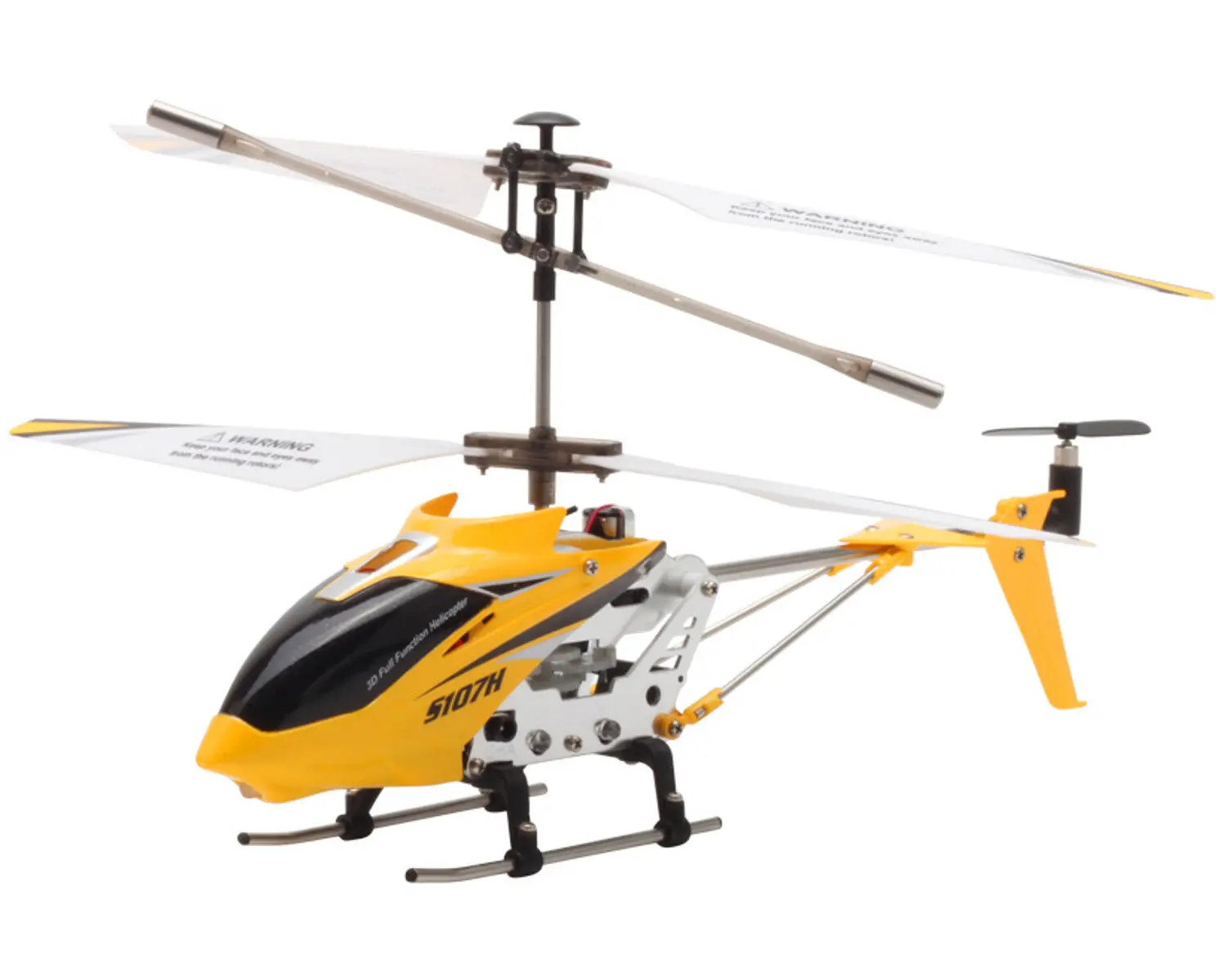 Цвет: желтый Syma S107H гироскоп Металл 2,4G радио 3,5 H Мини вертолет RC дистанционное управление высота удержания RC Дрон для игрушки подарок - Цвет: Цвет: желтый