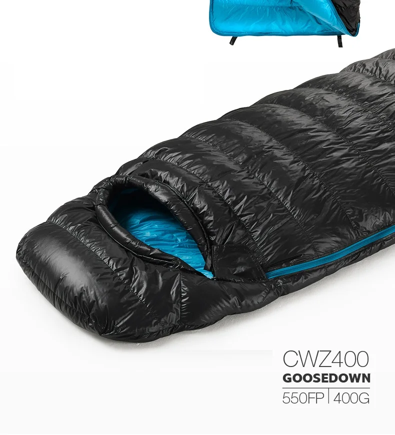 Naturehike CWZ400 550FP гусиный пух спальные мешки для взрослых/конверт Тип 5-20 градусов