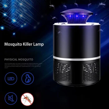 

USB Power Mosquito Killer Lamp Photocatalysis Mute Home LED Bug Zapper Insect Trap Radiationless Insect Killer Flies Trap Lamp