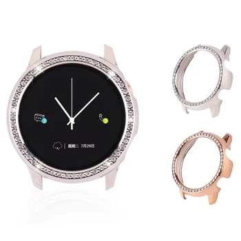 

TPU Watch Case For Samsung galaxy watch active 1 Electroplating Protective Case With Diamonds
