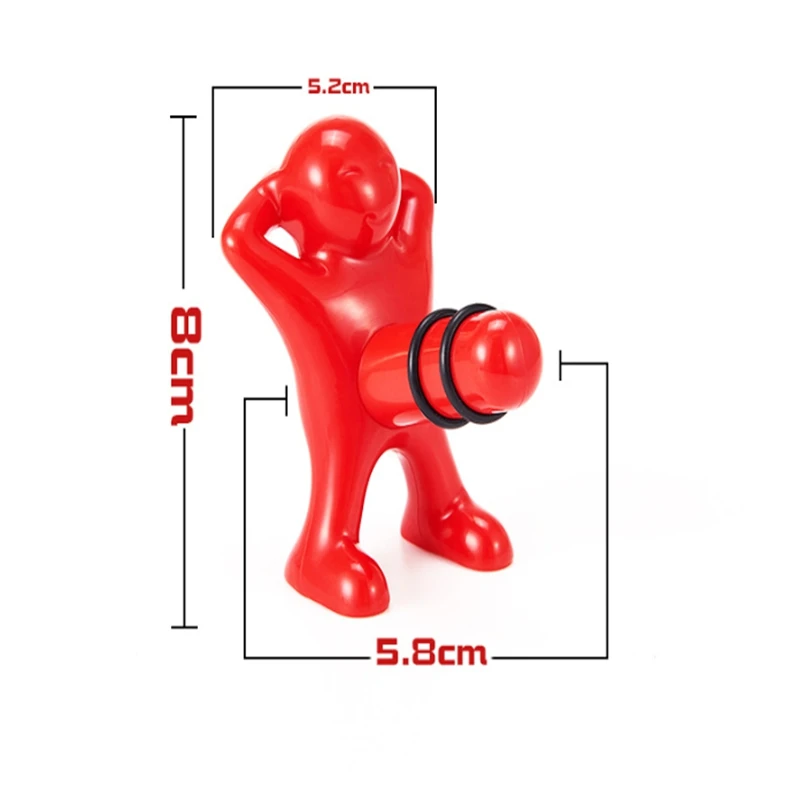 10pcs/lot Creative Red Wine Bottle opener Stopper Plug corkscrew Openers Beer bottle opener Funny Party Gift 3 colors