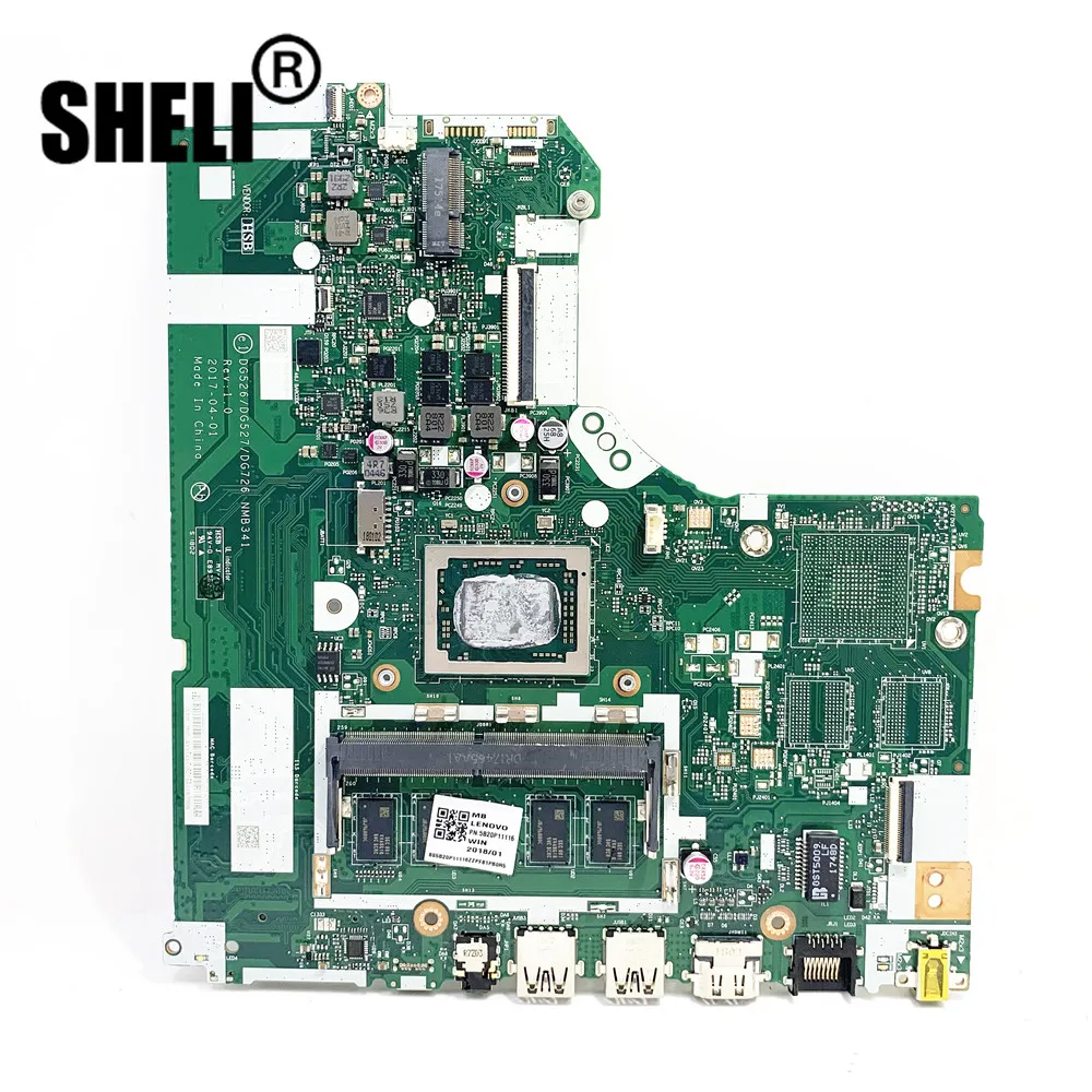 НМБ 341 NM B341 материнская плата для ноутбука lenovo Ideapad 320 15ABR Материнская 5B20P11116 с A12 9720P