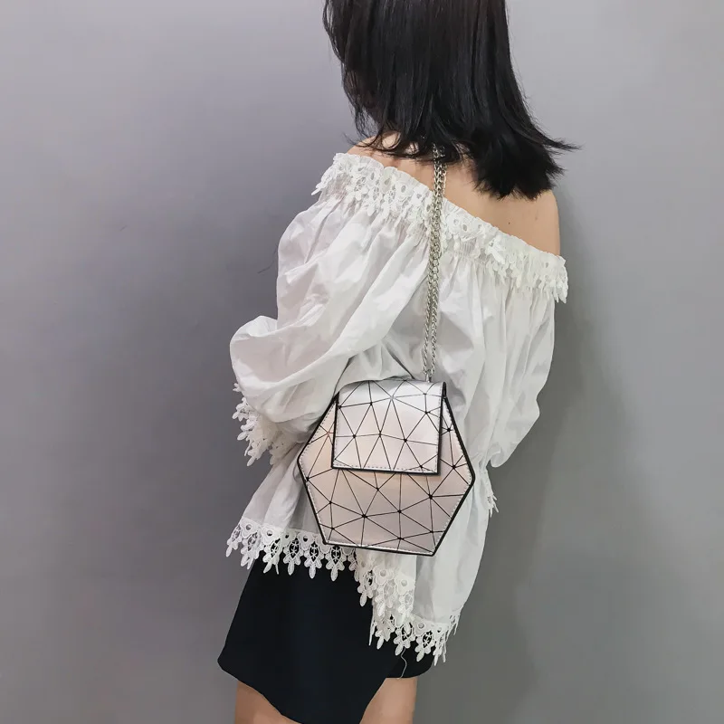 

New Arrival Bag Women's 2019 New Style Fashion Korean-style Versatile Spring And Summer Fairy Hipster Rhombus Shoulder Bag Chain