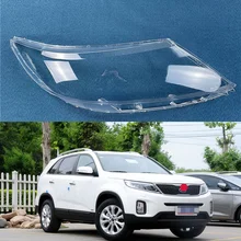 

for Kia Sorento large lampshade 2013-2015 Sorento headlamp transparent lampshade large lamp shell headlamp mask matching