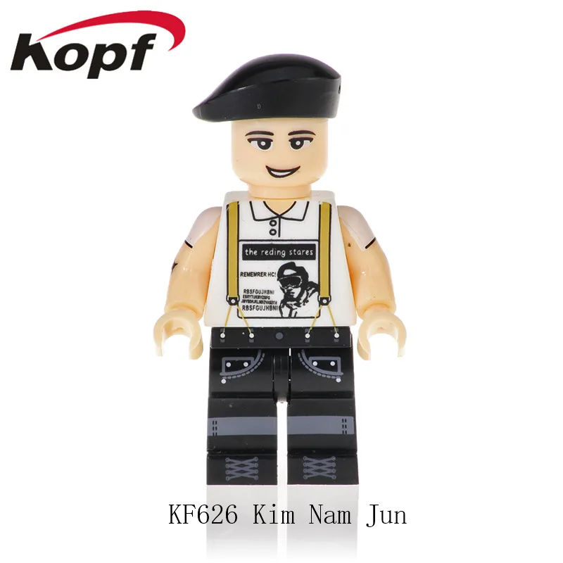 Kefeng Kf6053, третьи вечерние, Южная Корея, певец, мужчины, формируют группы, BTS, собранные строительные блоки, были сумки