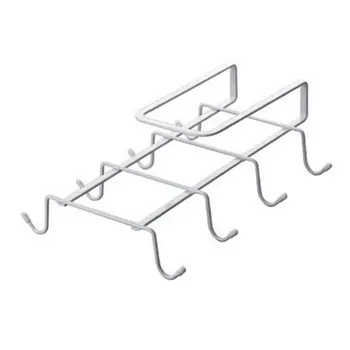 

Mug Holders Under Shelf Cup Storage Rack Wine Glasses Drying Holder Rack Cabinet Hanging Organizer Rack Home Storage Hooks