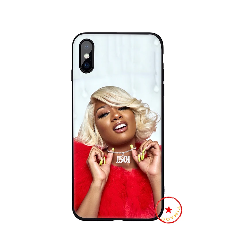 5 Мягкий силиконовый чехол для телефона Megan thee stallion Rapper для iPhone 11 Pro Xs Max X или 10 8 7 6 6S Plus 5 5S SE Xr 6 Plus 7Plus 8 - Цвет: 5