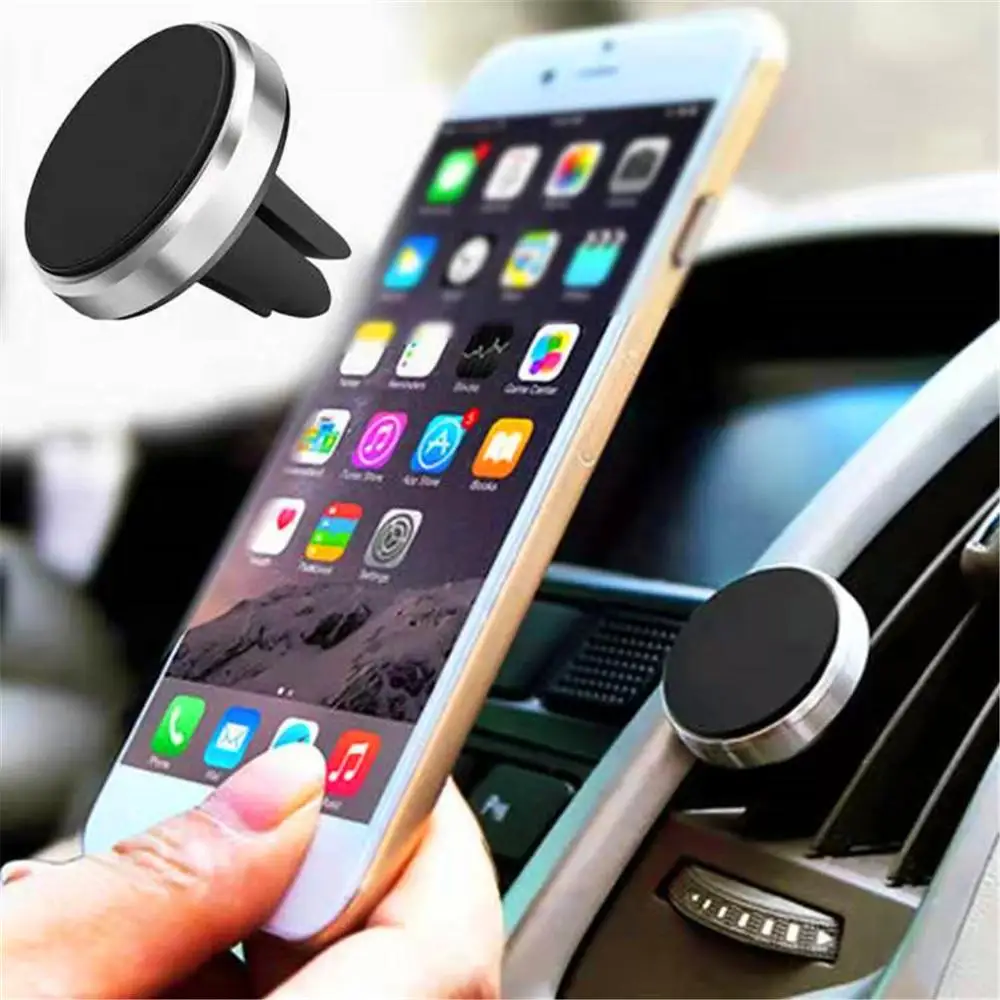 Car Phone Holder Magnetic Air Vent Mount Mobile Smartphone Stand Magnet Support Cell in Car GPS 1
