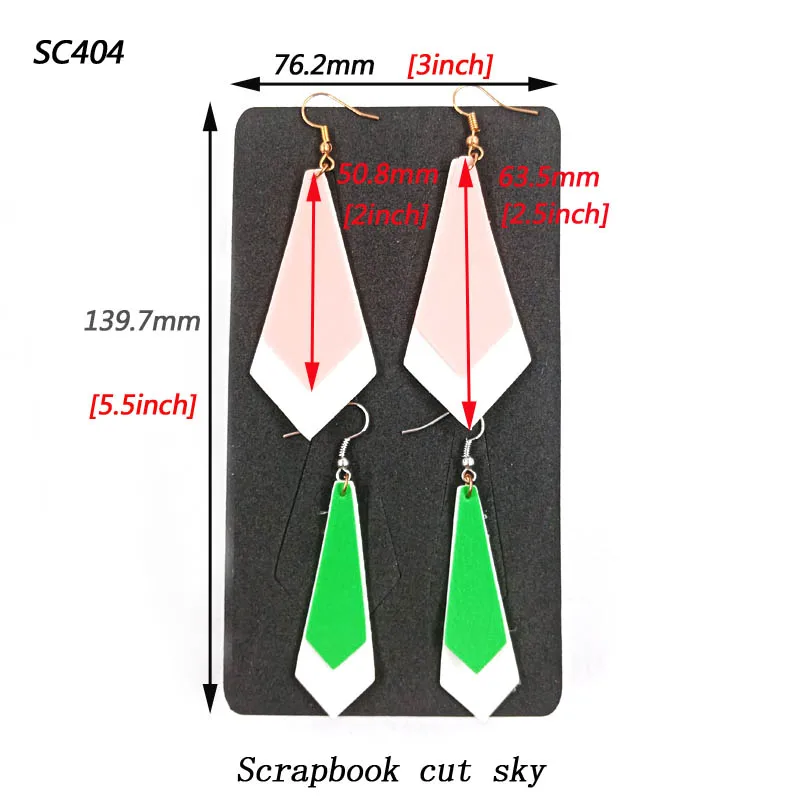Earring-SC404 скрапбукинга срезанное небо и стальные деревянные штампы совместимы с большинством машин