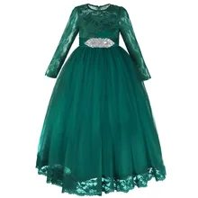 Платья для маленьких девочек; элегантные свадебные платья подружки невесты для детей; бальное платье принцессы для фотосессии; платье для девочек на день рождения