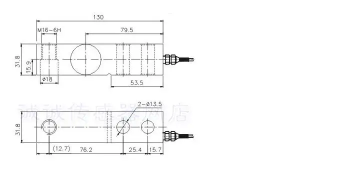 HAICE изк 320C 500 kg1t2 3-тонный Yaohua местах-датчик веса 300 кг консольной балки весом общего назначения