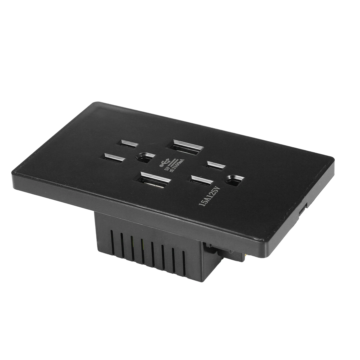 3.1A/4.2A настенная розетка, двойной USB порт, адаптер питания, розетки, панель, универсальная устойчивая дуплексная розетка