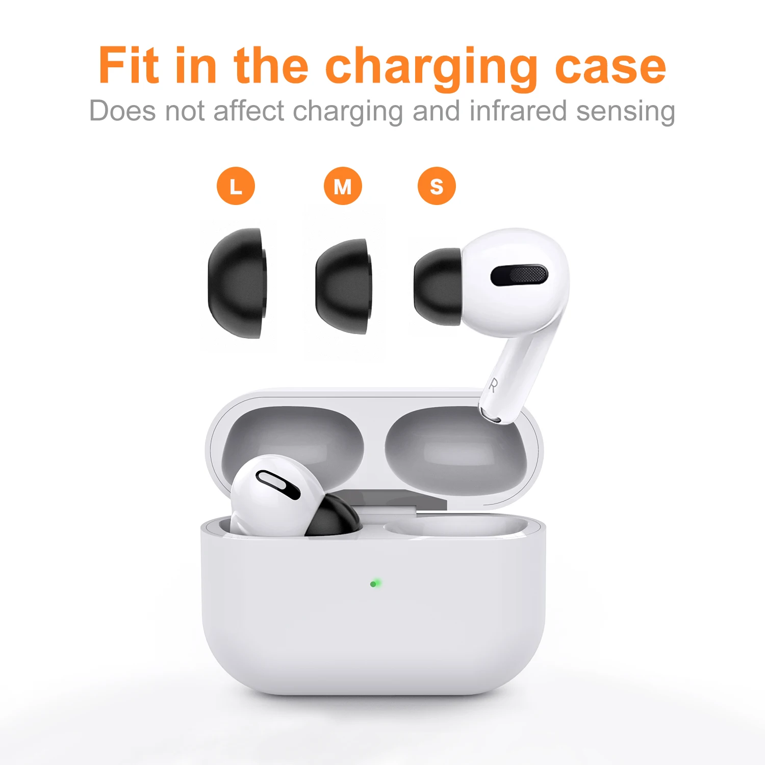 airpods pro cancelamento de ruído earplug substituição eartip