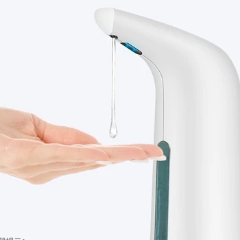 

400ml Intelligent Automatic Induction Soap Dispenser Smart Infrared Sensor Touchless Liquid Soap Dispensers for Bathroom Kitchen