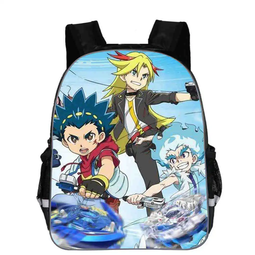 thumbnail image 1 of Mochilas de anime Beyblade Burst para niños, mochilas para estudiantes, mochilas de uso diario, mochilas de dibujos animados, regalos escolares, 1 of 4