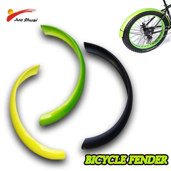 

Bicycle Fender Colored Rear Front 20 inch 26 inch Memory Plastic Fender Safe Riding Bicycle Parts Fender Ebike Parts Durable New