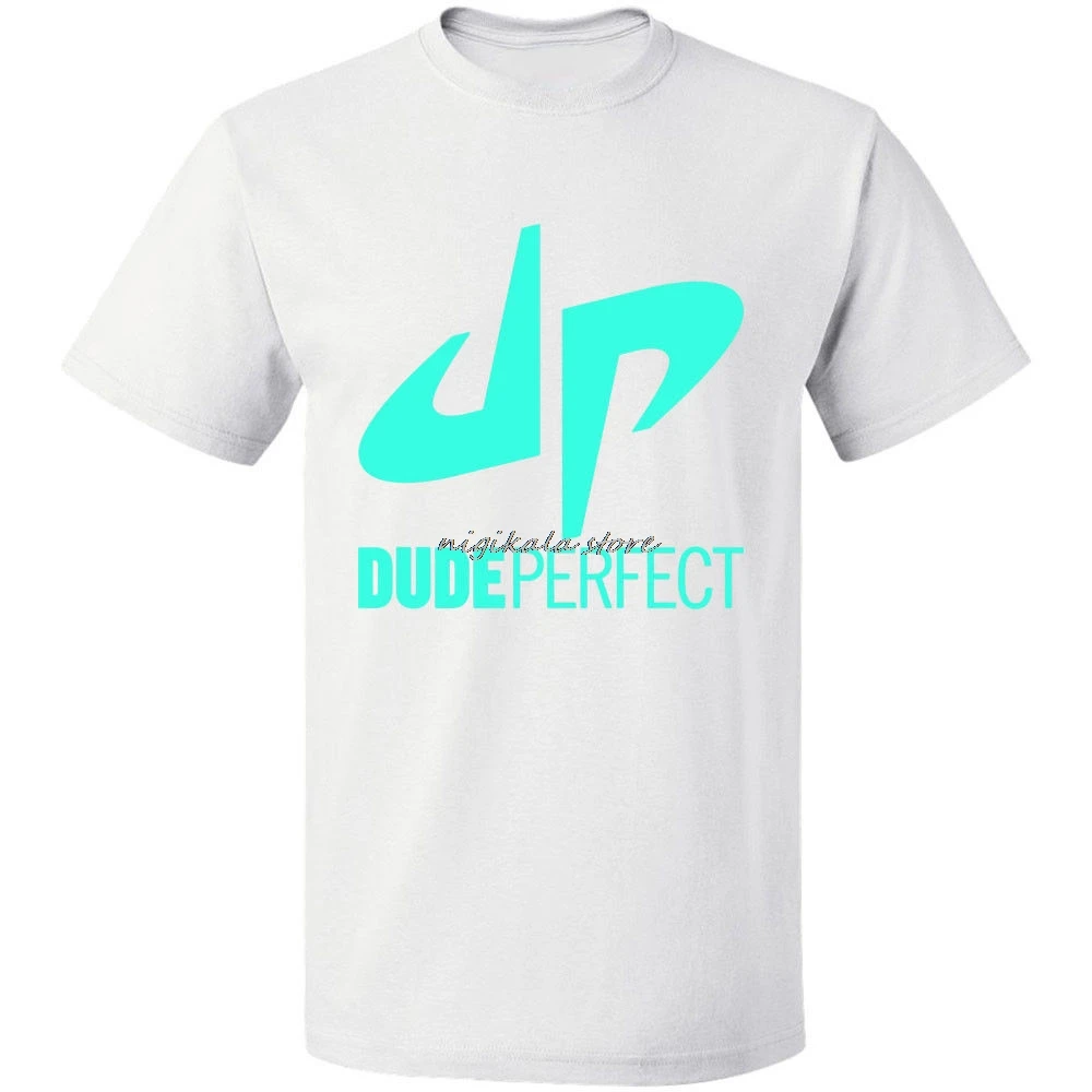 Белый Dude Perfect футболка XS-5XL футболка дропшиппинг футболка модная футболка Топ Футболка Горячая Мода - Цвет: Белый