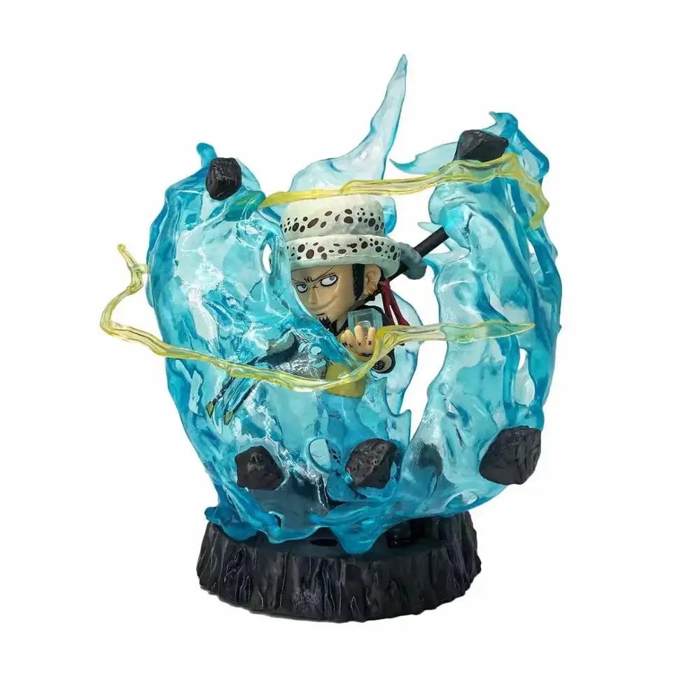 Аниме one piece Trafalgar Law batch Ver. GK ПВХ Действие Рисунок Статуя Модель игрушки кукла со светом