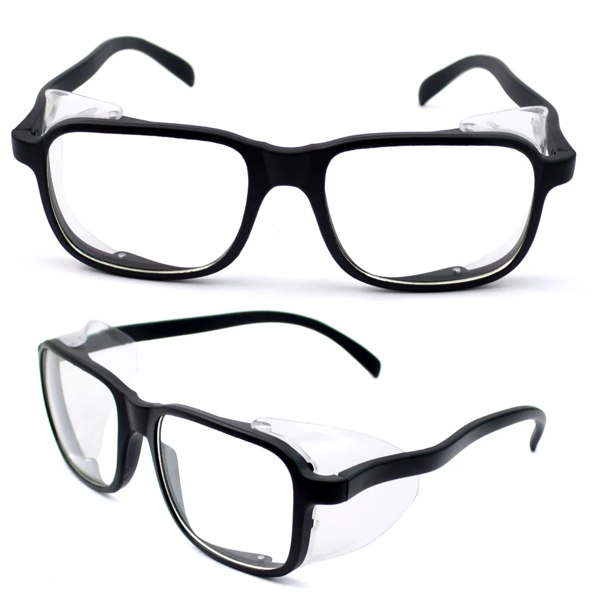 

ANSI Safety Goggles Metal Frame with Side Goggles Can Be Installed Optical Lens Safe Protective Goggles