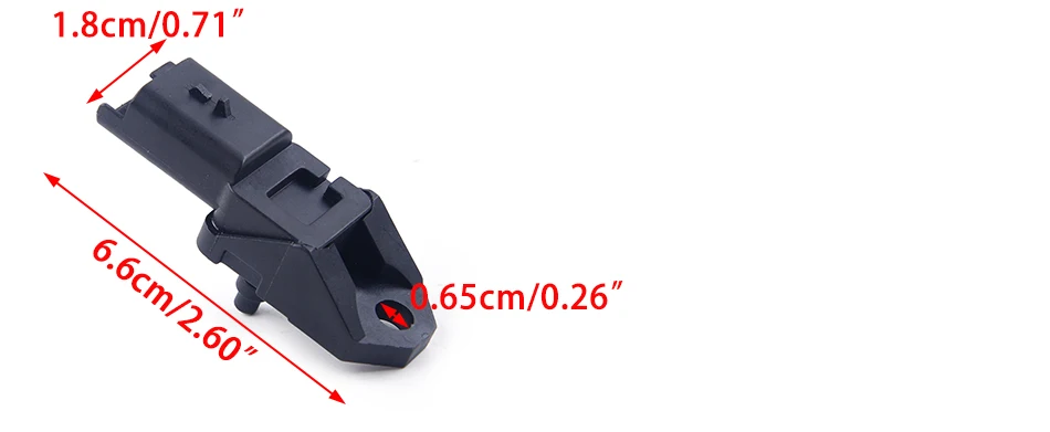 CITALL 3 шпильками черные Пластик Turbo Boost Давление карта Сенсор 9639469280 1231463 подходит для peugeot 1007 206 307 407 1,6 2,0 HDI