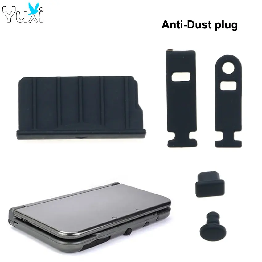 Yuxi In Silicone Anti-Spinotti E Jack Antipolvere Del Trasduttore Auricolare Jack Di Ricarica Dock A Prova Di Polvere Coperchio Dello Slot Della Sched