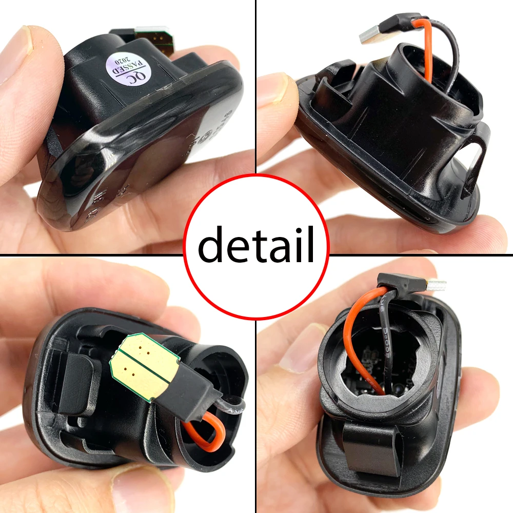 Динамический светодиодный боковой маркер световой сигнал поворота для Toyota Corolla