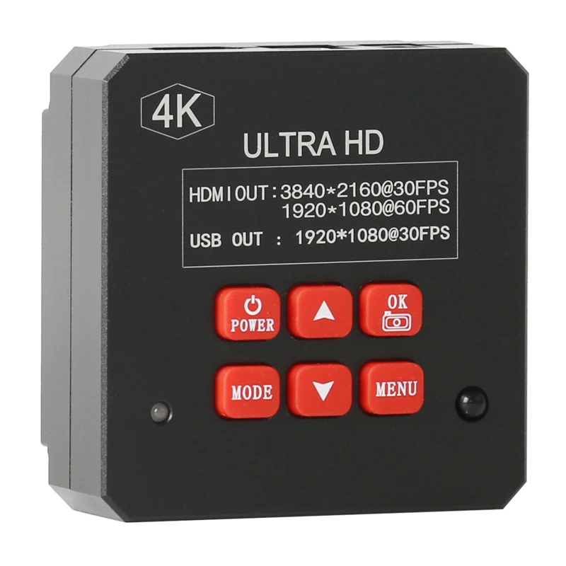 Промышленный видеомикроскоп 4K 1080P 38MP UHD HDMI USB камера 100X 130X 180X 200X 300X 500X Zoom C крепление