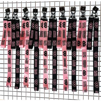 

Kpop Blackpink Mobile Phone Lanyard Clothes Bag Lanyard Pendant Keychain Pendant Key Shoulder Strap Buckle Lanyard Fan Gift