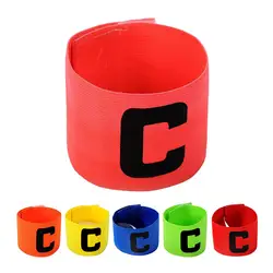 1Pc Football Captain Armband C Logo Arm Band Leader Competition Soccer Gift Soccer Captain Armband Group Armband